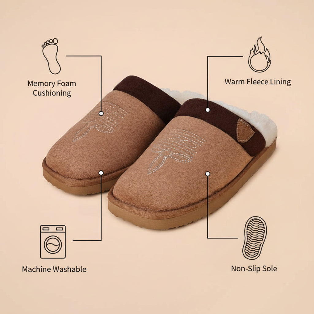 BootBreak Cowboys™ Slippers
